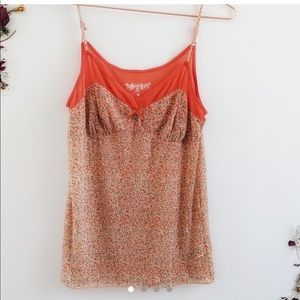 Levi’s Orange Floral Camisole
